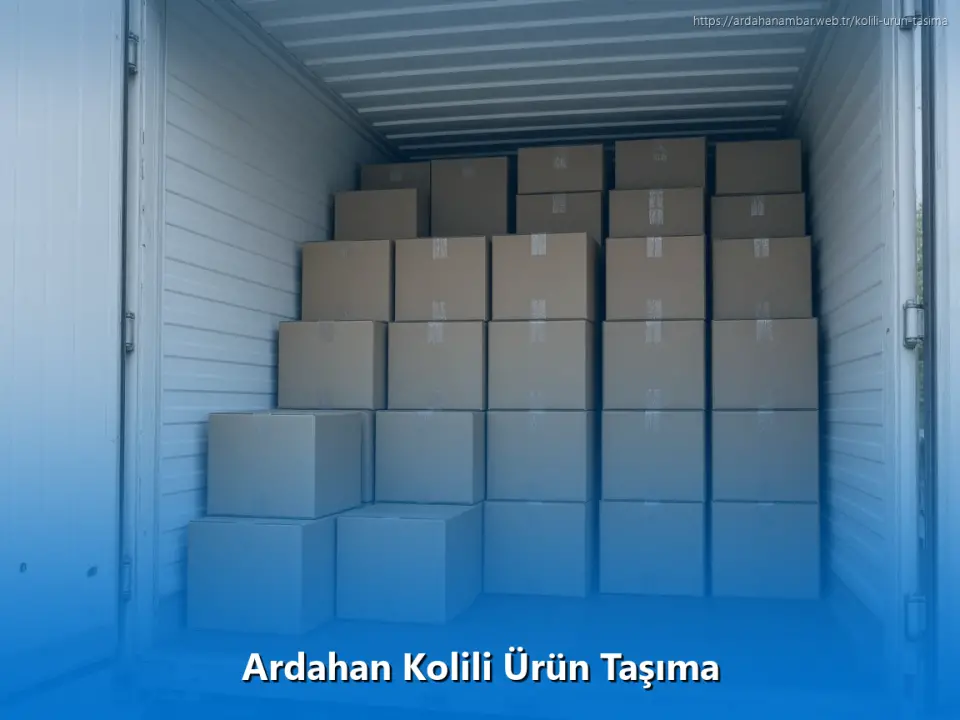 Ardahan Kolili Ürün Taşıma