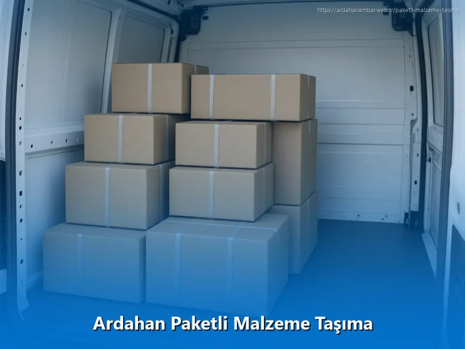 Ardahan Paketli Malzeme Taşıma